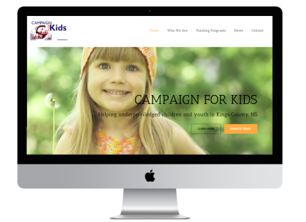 Campaign For Kids - Windrose Web Design