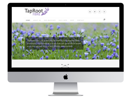 Windrose Web Design - TapRoot Fibre